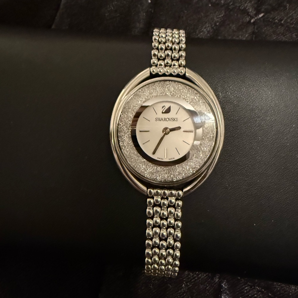 Swarovski Silver Crystal-Embellished Watch - Picture 3 of 3